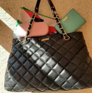 KATE SPADE Gold Coast Maryanne Quilted 6 Pc Set